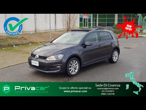 VOLKSWAGEN Golf 7 1.6 TDI 110 CV 5p. Highline Privacar Cosenza