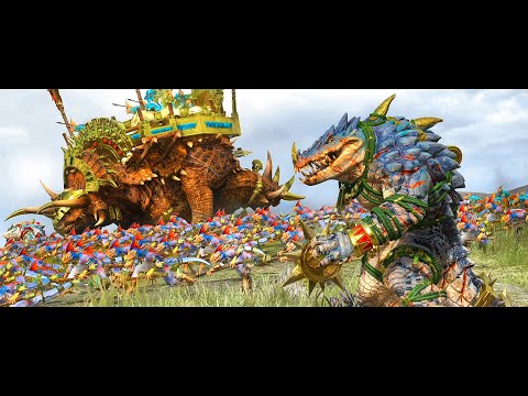 Lizardmen VS Dark Elves | Cinematic Battle | Total War WARHAMMER 2