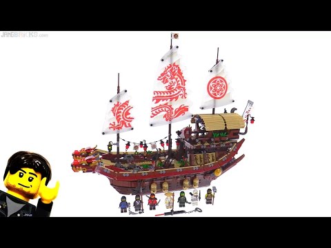 🔄 LEGO Ninjago Movie 2017 Destiny's Bounty review! 70618 re upload