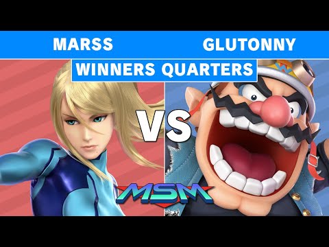 MSM 185 PG | Marss (Zero Suit Samus) vs Solary | Glutonny (Wario) Winners Quarters - Smash Ultimate