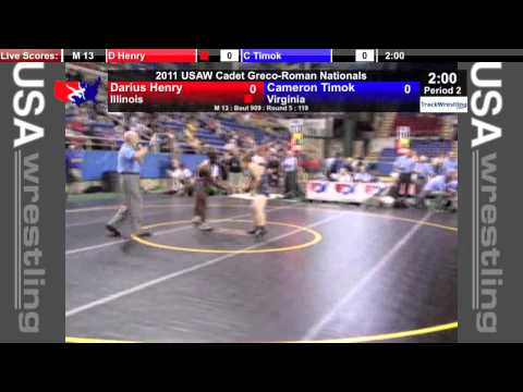 Cadet Greco 119 - Darius Henry (IL) vs. Cameron Timok (VA)