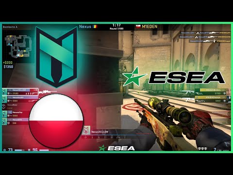 XELLOW + AWP = MAGIC | Nexus vs Praga Polnoc | ESEA S37 - EU - CSGO Advanced - HiGHLiGHTS | CSGO