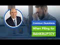 Common Questions When Filing for Bankruptcy