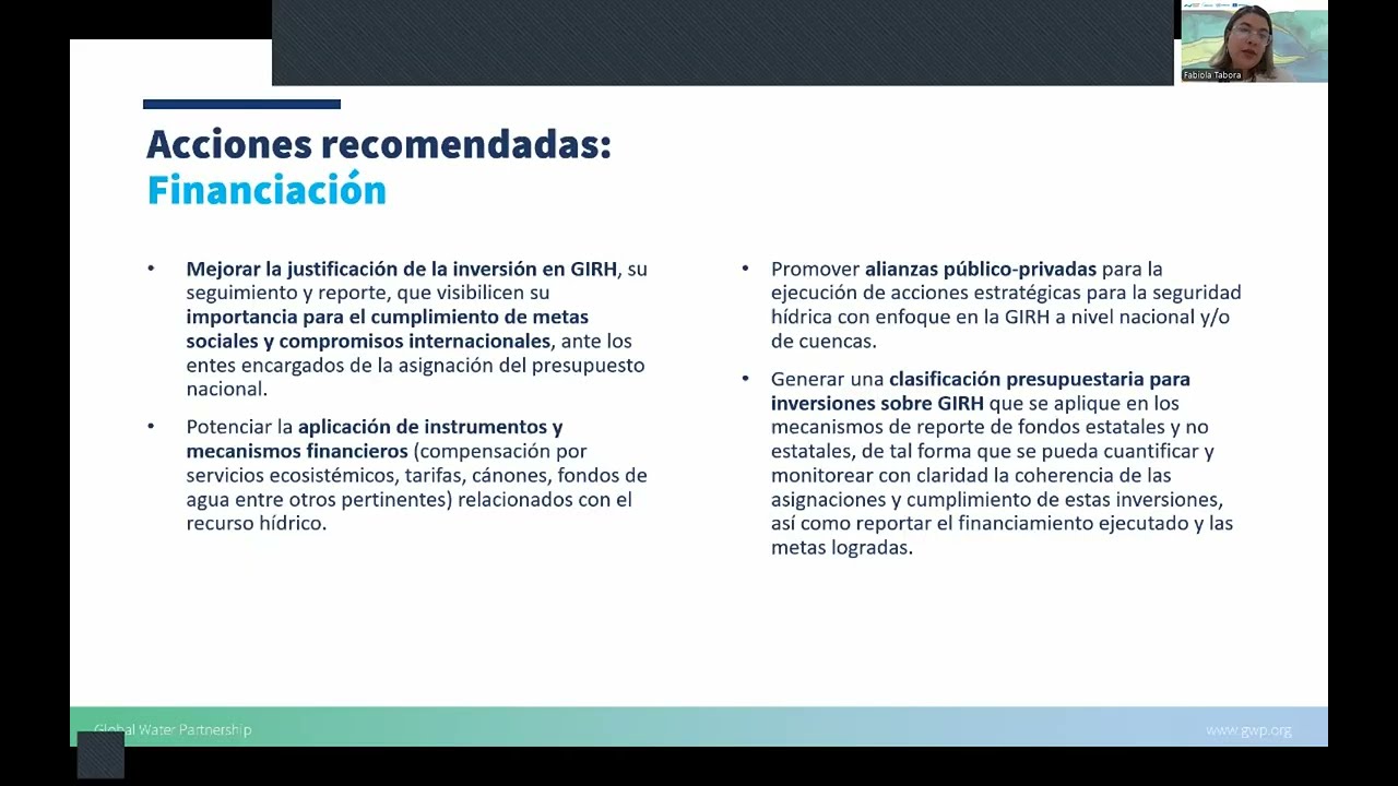Lanzamiento del informe “Estado de la GIRH y la Cooperación Transfronteriza en Centroamérica”