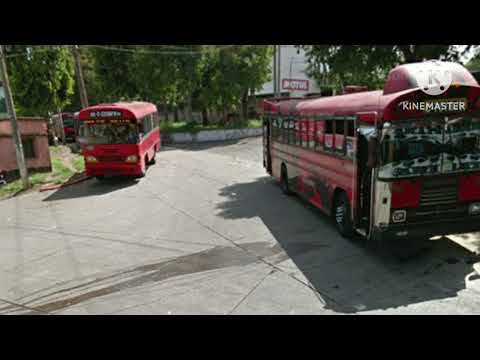 Buses urbanos de la Colonia santa fe zona 13 y su terminal