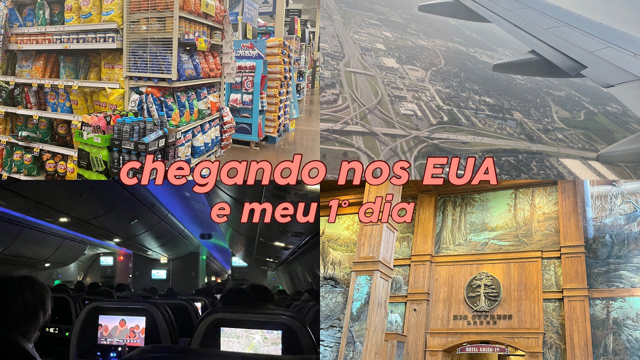 Diário de Intercâmbio | chegando nos Estados Unidos e o meu 1° dia