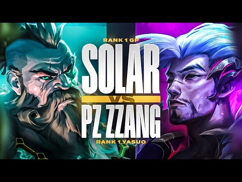 The RANK 1 GANGPLANK Vs The RANK 1 YASUO in Korea