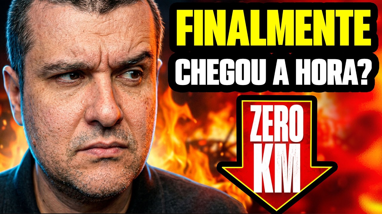 PREÇOS DE CARROS CAEM pela PRIMEIRA VEZ DEPOIS DE ANOS! ILUSÃO ou LUZ NO FIM DO TÚNEL? A VERDADE...