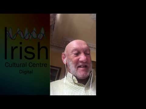 Paddy Cole reads a poem for ICC Digital