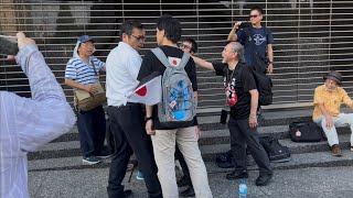 参政党しばき隊VS支持者！過激な誹謗中傷に現場騒然！まさに一触即発の危機…