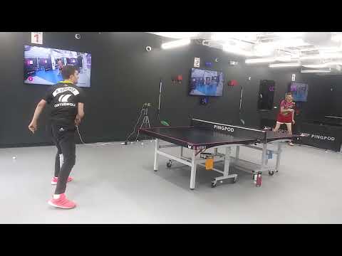 Romain Lorentz vs Adam Bobrow Table Tennis