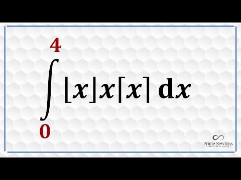 Integral of floor(x)*(x)*ceiling(x) dx from 0 to 4