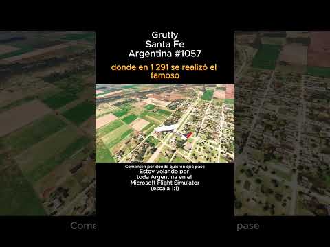Grutly, Santa Fe desde el Microsoft Flight Simulator #grutly #santafe #msfs #argentina
