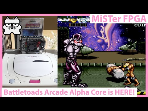 MiSTer FPGA DE10 NANO! Battletoads Alpha Arcade Core is Here! Setup Guide / Tutorial! Beat Em Up Fun