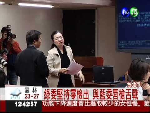 審查食管法 立院為瘦肉精吵翻天