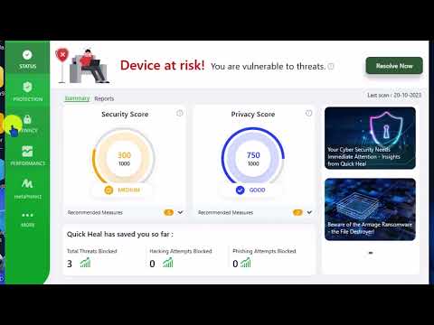 Quick Heal Antivirus, Free trial & download available