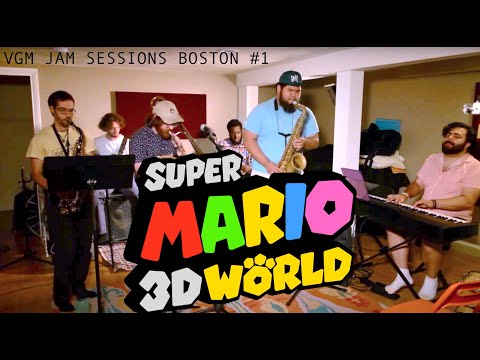 Super Bell Hill (Super Mario 3D World) LIVE Jazz // VGM Jam Sessions Boston
