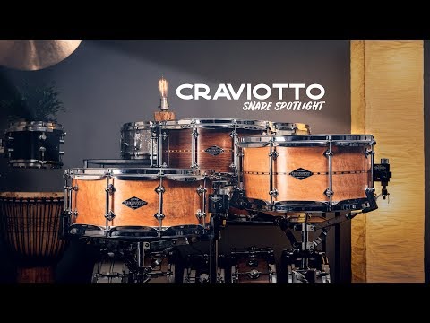 Snare Spotlight: Craviotto Steam Bent Snare Drums