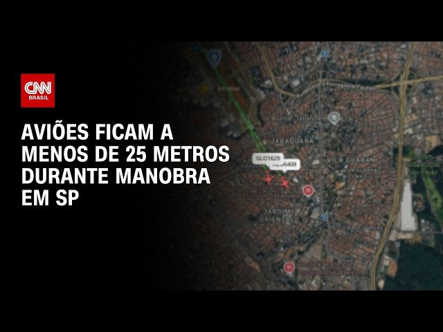 Aviões da Gol e Azul se aproximam durante operações em Congonhas | CNN PRIME TIME