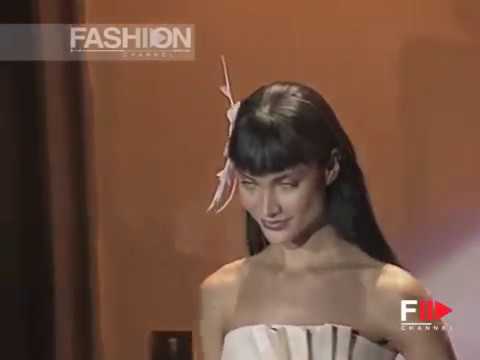 "Fausto Sarli" Spring Summer 1999 Rome 6 of 10 Haute Couture woman by FashionChannel