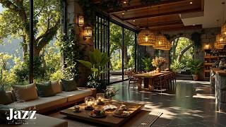Indoor Cafe Ambience With Relaxing Jazz | Peaceful Morning Jazz & Forest Sounds for Focus, Calm MQDEFAULT Thumbnail