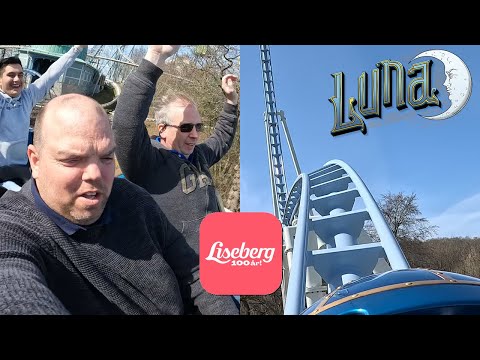 Riding Liseberg's NEW Roller Coaster Luna! | On-Ride POV & Rider Cam 4K