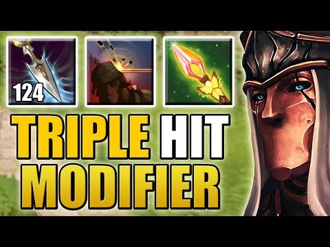 Silencer with Triple Auto-Attack Modifier + 124 Intelligence stolen | Dota 2 Ability Draft