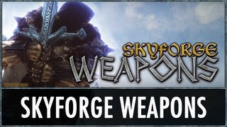 Skyrim Mod: Skyforge Weapons