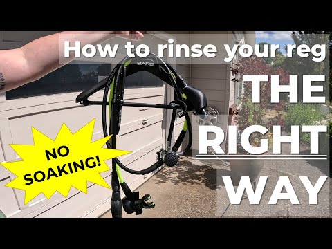 How to Clean Your Scuba Regulator (the RIGHT way!)