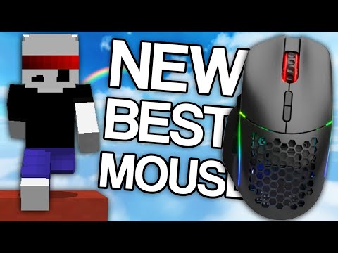 THE NEW BEST MOUSE FOR MINECRAFT? (Glorious Model I) Bridge, Bedwars, and PvP