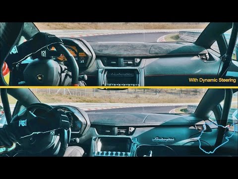 DYNAMIC STEERING: Lamborghini Aventador SV vs. Aventador