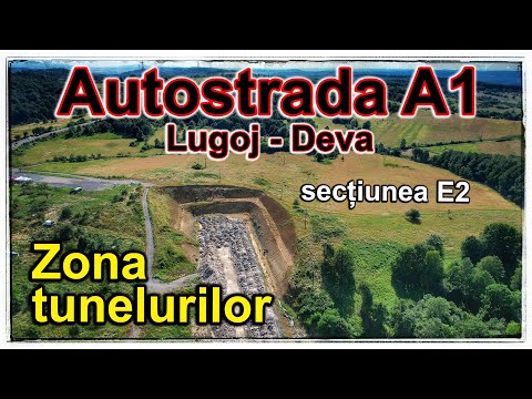 Pe aici va trece Autostrada A1 Lugoj-Deva, zona tunelurilor din cei 9km lipsă | Adisan