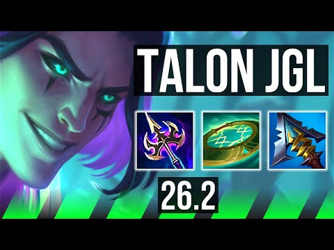 TALON vs JAYCE (JGL) | 62K damage | EUW Master | 26.2