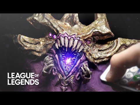 Sculpting Bel'veth VS Rek'sai Daiorama | LEAGUE OF LEGENDS