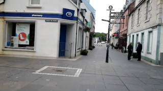 Stornoway (Steornabhagh) town centre  Isle of Lewis, in the Outer Hebrides of Scotland