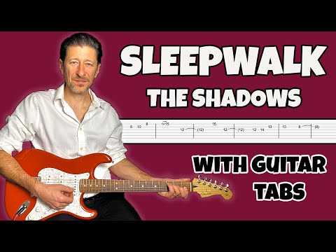 Sleepwalk with guitar tabs (The Shadows, Hank Marvin)