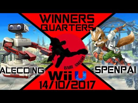 Bair Smash 17 Winners Quarters - Alecding (R.O.B., Roy) Vs. YTS | Spenpai (Fox) - Smash Wii U