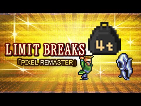 FFVI Pixel Remaster - All Limit Breaks/Desperation Exhibition [4K]