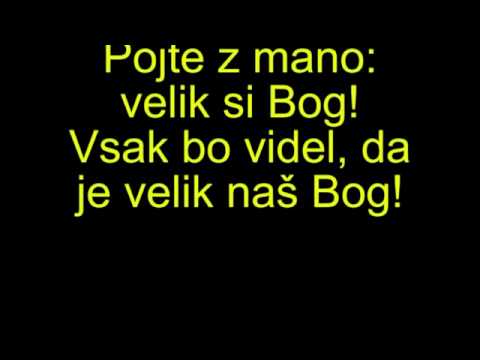 Velik si Bog