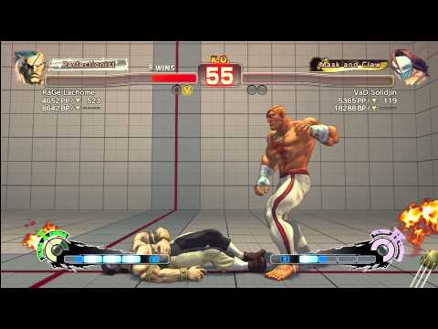RaGe Lachome [Sagat] vs VaD Solidjin [Vega] SSF4 Arcade Edition