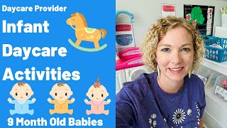 How to Engage 9 Month Old Babies in Daycare | Infant Developmental Activities