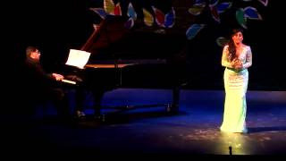 Soprano Karen Gardeazabal interprets, Chi il bel sogno di Doretta—Concurso San Miguel 2015