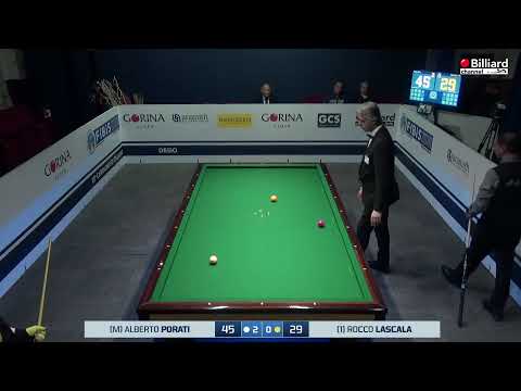 Porati Alberto VS Lascala Rocco - 20° Campionato Italiano Desio