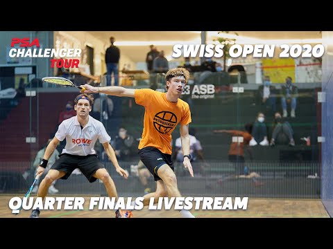 Swiss Open Squash 2020 - Quarter Final Livestream