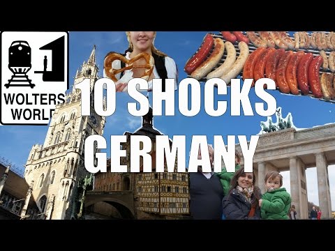 Germany: 10 Culture Shocks tourists have when they visit Germany Video