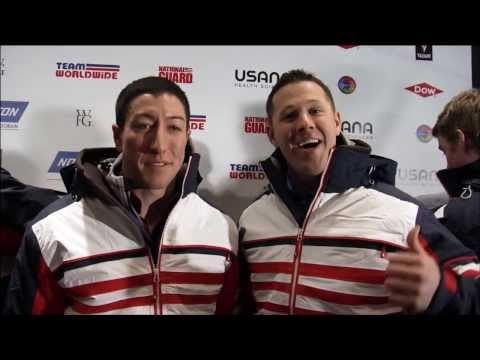USA Luge Team - SGT Griffall & SGT Mortensen