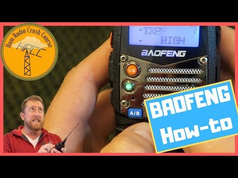 Baofeng UV5R Family Radio Programming and Settings