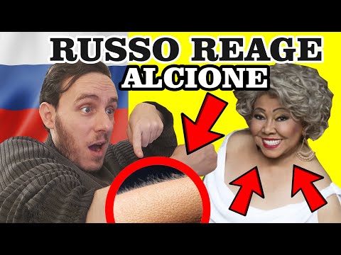 RUSSO REAGE ALCIONE CANTANDO VOCE VIRA CABESZA! REACT RUSSIAN ALCIONE