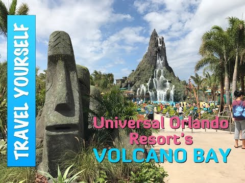 INSANE Ko'okiri body plunge waterslide at Volcano Bay Orlando