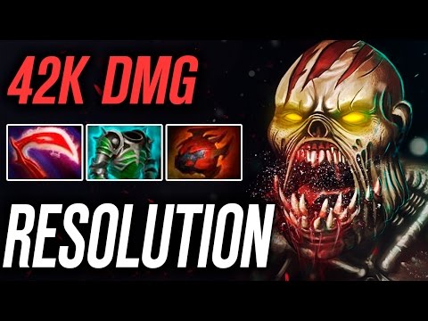DC Resolution • Lifestealer • 42K DMG — Pro MMR Gameplay Dota 2